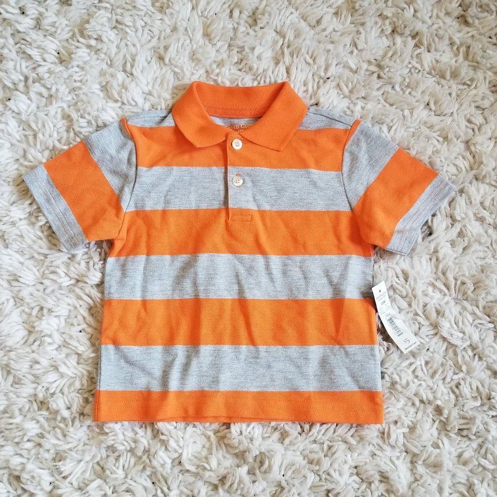 5/$15 NWT Faded Glory Baby Boy Polo Shirt